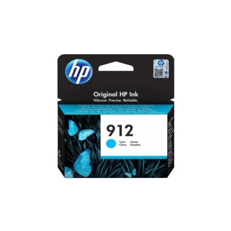 HP 912 Atramentová kazeta Cyan (3YL77AE)