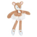 Plyšová bábika jelenček Deer My Doudou Ballerine Doudou et Compagnie hnedá 30 cm v darčekovom ba
