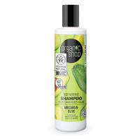 ORGANIC SHOP Šampón pre poškodené vlasy Avokádo a olivy 280 ml