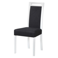 Sconto Jedálenská stolička ROSA 5 biela/čierna