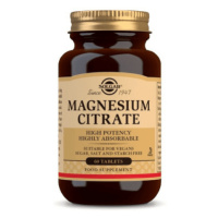 SOLGAR Magnesium citrát 200 mg 60 tabliet