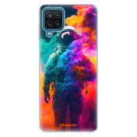 Odolné silikónové puzdro iSaprio - Astronaut in Colors - Samsung Galaxy A12