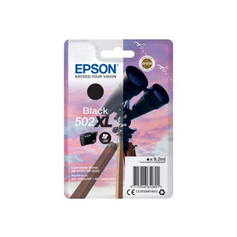 Epson 502XL T02W140 černá (black) originálna cartridge