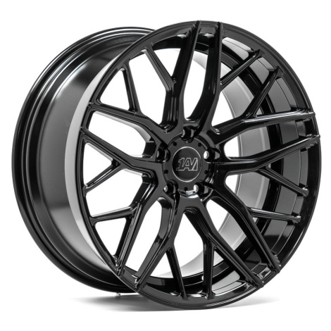 1AV ZX11 hliníkové disky 10,5x21 5x114.3 ET38 GLOSS BLACK