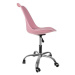 Otočná kancelárska stolička Malatec  - ružová