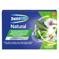 THERATUSS Natural pastilky na podráždené hrdlo 16 tabliet