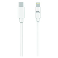 Kábel XQISIT Charge & Sync Lightning to USB C 150cm white (33092)