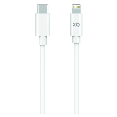 Kábel XQISIT Charge & Sync Lightning to USB C 150cm white (33092)