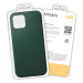 Silikónové puzdro na Apple iPhone 13 Mini MySafe Silicone tmavo zelené