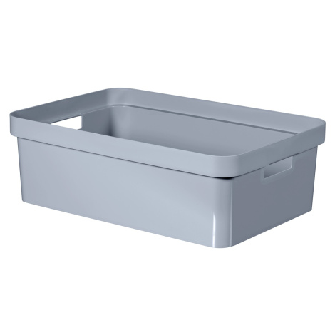 Modré úložné boxy