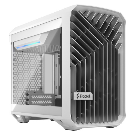 Fractal Design Torrent Nano White TG Clear Tint/Micro Tower/Transpar./Biela