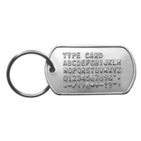 Dog tag, Identifikačná vojenská známka s krúžkom