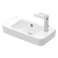 VILLEROY & BOCH - O.novo Umývadielko Compact 50x25 cm, s prepadom, 1 otvor na batériu vpravo, al