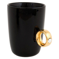 Hrnček GADGET MASTER Ring Mug Black/Gold