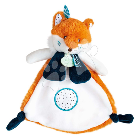 Plyšová líška na maznanie Fox Tiwipi Doudou et Compagnie oranžová 23 cm v darčekovom balení od 0