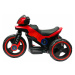 Baby Mix Detská elektrická motorka Police červená, 100 x 50 x 61 cm