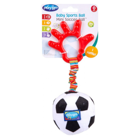 Playgro Mini závesná futbalová loptička