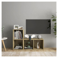 vidaXL TV skrinky 2 ks dub sonoma 72x35x36,5 cm drevotrieska