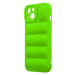 OBAL:ME Puffy Kryt pre Apple iPhone 15 Green