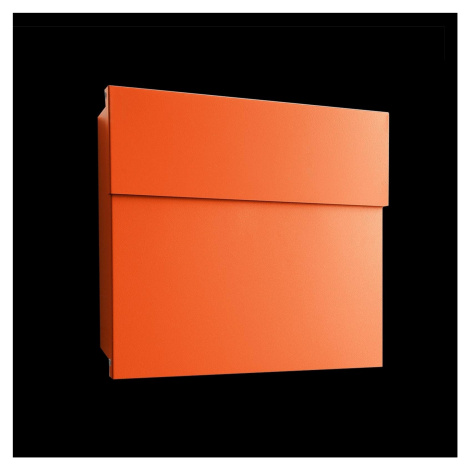 Dizajnová poštová schránka Letterman IV oranžová Absolut/ Radius