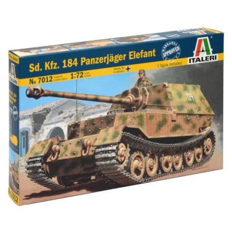 Model Kit military 7012 - Sd. Kfz. 184 Panzerjager Elefant (1:72)