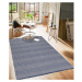 Modrý bavlnený koberec Oyo home Casa, 75 x 150 cm