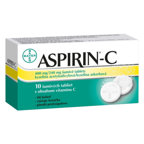 ASPIRIN®-C 10 šumivých tabliet