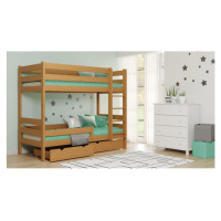 Poschodová detská posteľ - 180x90 cm