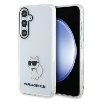 Plastové puzdro Karl Lagerfeld na Samsung Galaxy S24 5G S921 KLHCS24SHNCHTCT IML Choupette NFT t