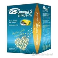 GS Omega 3 CITRUS + D3 darček 2021