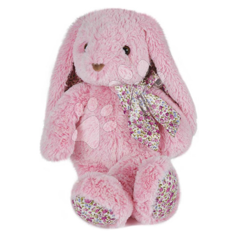 Plyšový zajac Bunny Pink Copain Calin Histoire d’ Ours v darčekovom balení ružový 40 cm od 0 mes