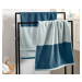 Kvalitné žakárové uteráky, 2 ks, modré