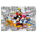 FTDN 5056 AG Design vliesová fototapet 4-dielna pre deti Mickey Mouse - Disney, veľkosť 360 x 27