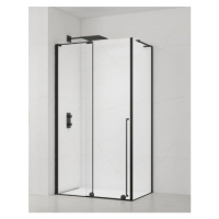 Sprchový kút obdĺžnikový 140x80 cm SAT Walk-In Xmotion SATBWIXMN140S80C