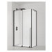 Sprchový kút obdĺžnikový 140x80 cm SAT Walk-In Xmotion SATBWIXMN140S80C