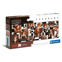 Puzzle 1000 dielikov panoráma - The Queen's Gambit