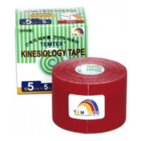 TEMTEX Kinesology tape tejpovacia páska 5 cm x 5 m červená 1 ks