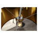 LuxD 17035 Stojanová lampa SHAPE čierno zlatá Stojanové svietidlo