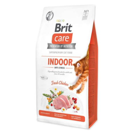 Krmivo Brit Care Cat Grain-Free Indoor Anti-stress 7kg