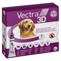 VECTRA 3D Spot-On L pre psov 25-40 kg 4,7 ml 3 pipety