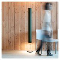 FLOS LED stojacia lampa Emi, tmavozelená, stmievateľná, výška 170 cm