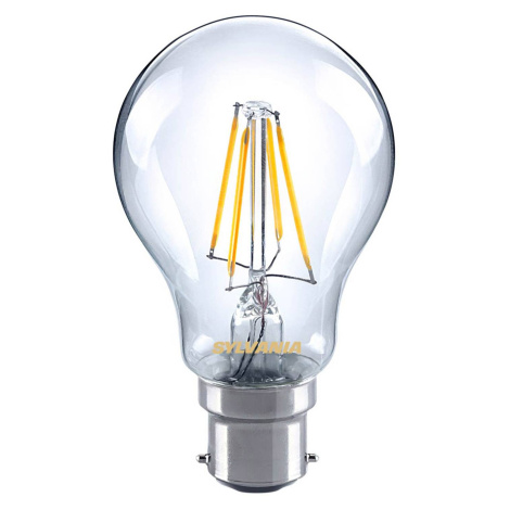 LED žiarovka B22 A60 filamentová 4,5W 827, číra Sylvania