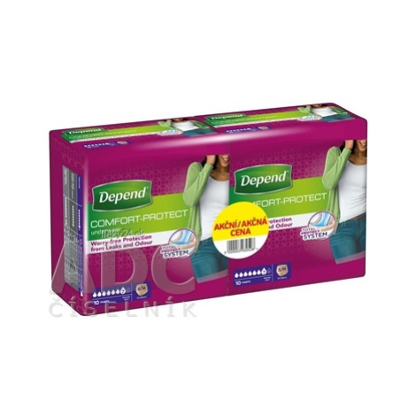 DEPEND NORMAL S/M pre ženy DUOPACK 2x10 ks (20ks)