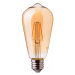 Žiarovka LED Filament E27 4W, 2200K, 350lm, ST64 VT-1964 (V-TAC)