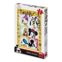 Puzzle Mickeyho partia 47x33cm 500 dielikov v krabici 33,5x23x3,5cm