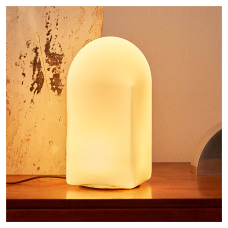 HAY Parade LED stolová lampa shell white výška 24 cm