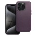 Leather Mag Cover Apple iPhone 15 Pro dark violet