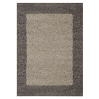 Kusový koberec Life Shaggy 1503 taupe - 120x170 cm Ayyildiz koberce