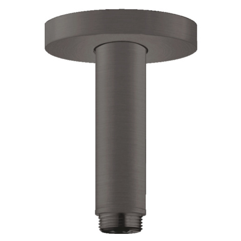 Hansgrohe Hansgrohe, stropné rameno S 100 mm, kartáčovaný čierny chróm, HAN-27393340