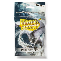 Dragon Shield Standard Perfect Fit Sleeves - Clear/Clear (100 Sleeves)